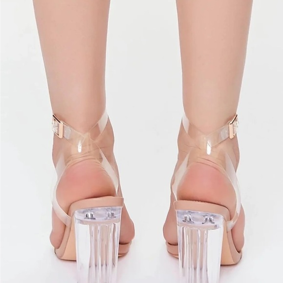 Strap Clear Heels - Picture 8 of 8